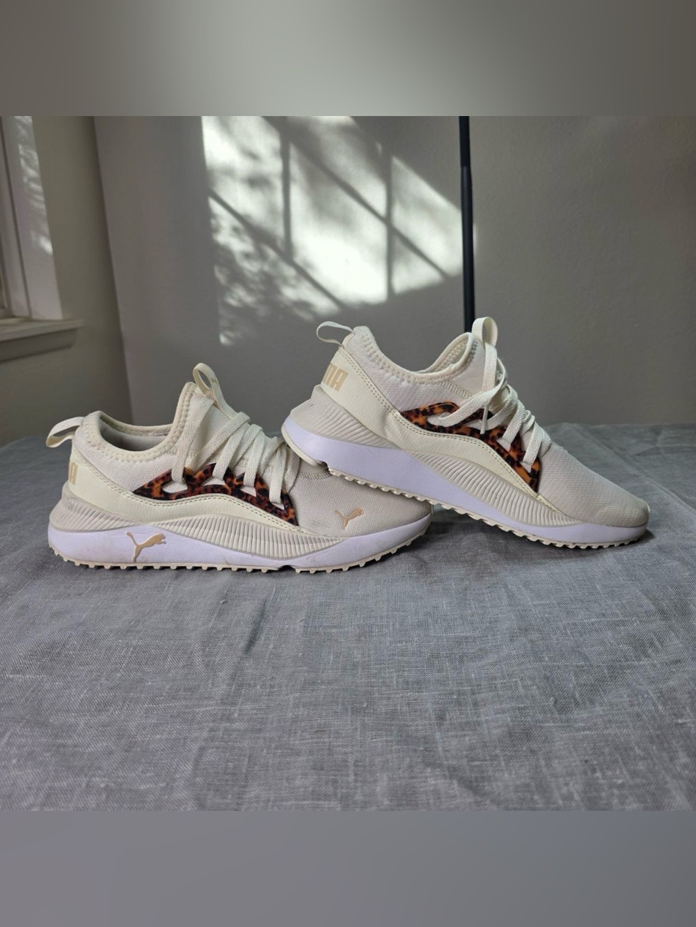 Puma Pacer Future Safari Tortoise Shell Women's Sneakers 388502-01 Size 10